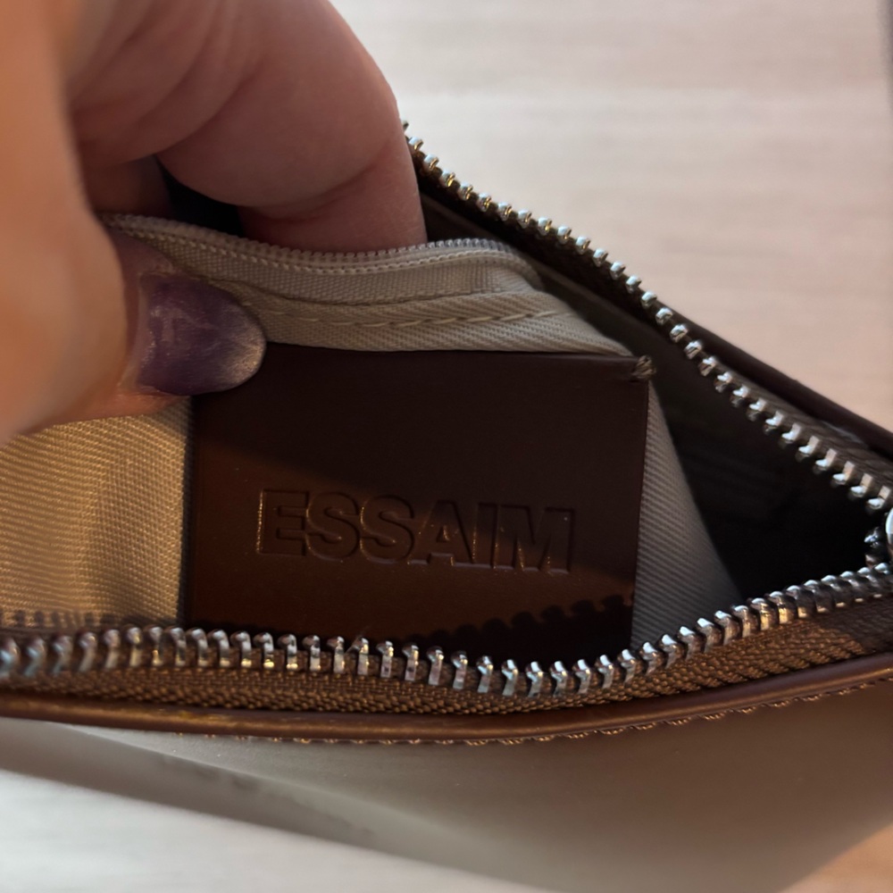 Essaim Brown Vegan Leather “Le Mini” Shoulder Bag - Picture 9 of 9